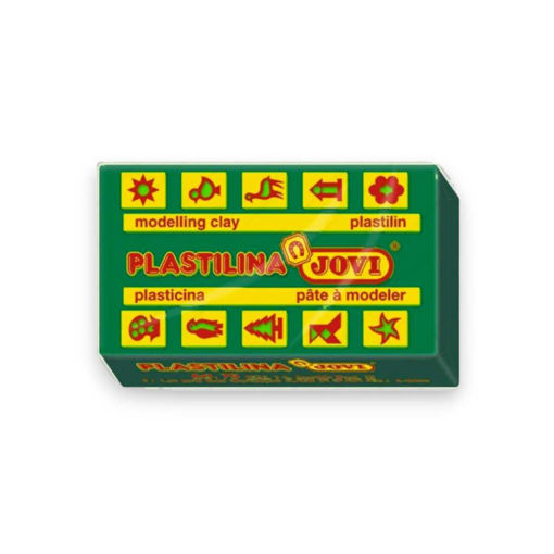 Picture of JOVI PLASTILINA BLOCK 50GR - DARK GREEN